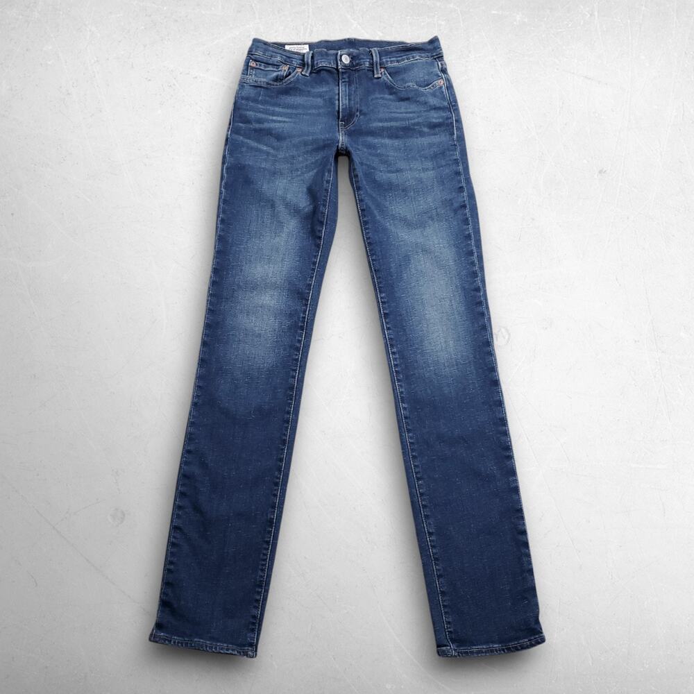 Levis Premium 511 Straight Leg Jeans Men‎ 30x34 Blue Stretch Big E Workwear 90s